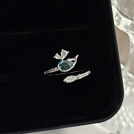Elegant Sapphire Ring