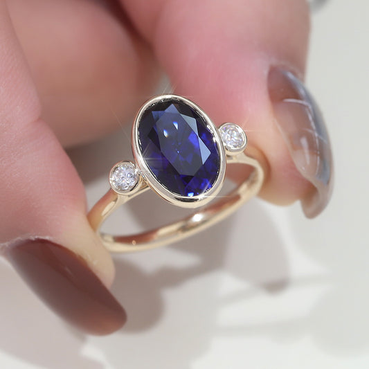 Elegant Sapphire Ring