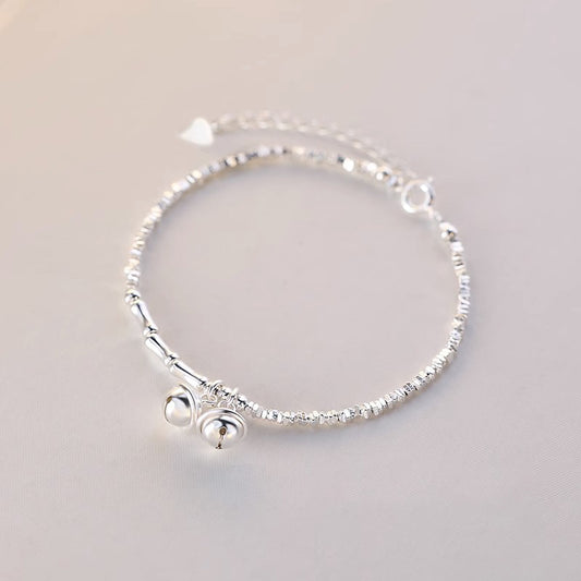 Elegant Silver Charm Bracelet