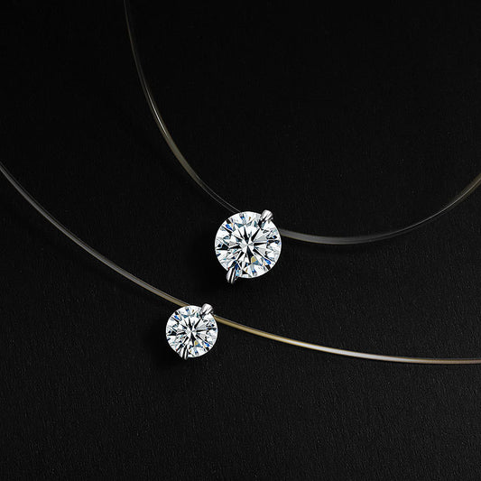 Elegant Silver Floating