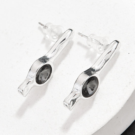 Elegant Smoky Quartz Earrings