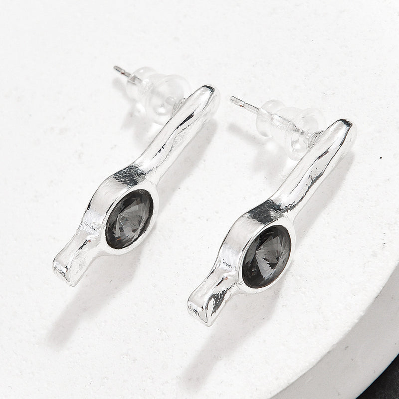 Elegant Smoky Quartz Earrings