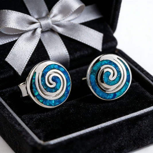 Elegant Spiral Earrings