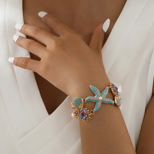 Elegant Starfish Bracelet