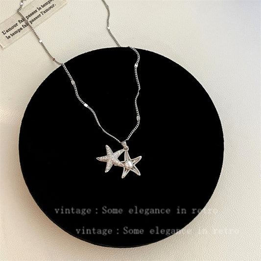 Elegant Starfish Necklace