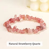 Elegant Strawberry Quartz Bracelet