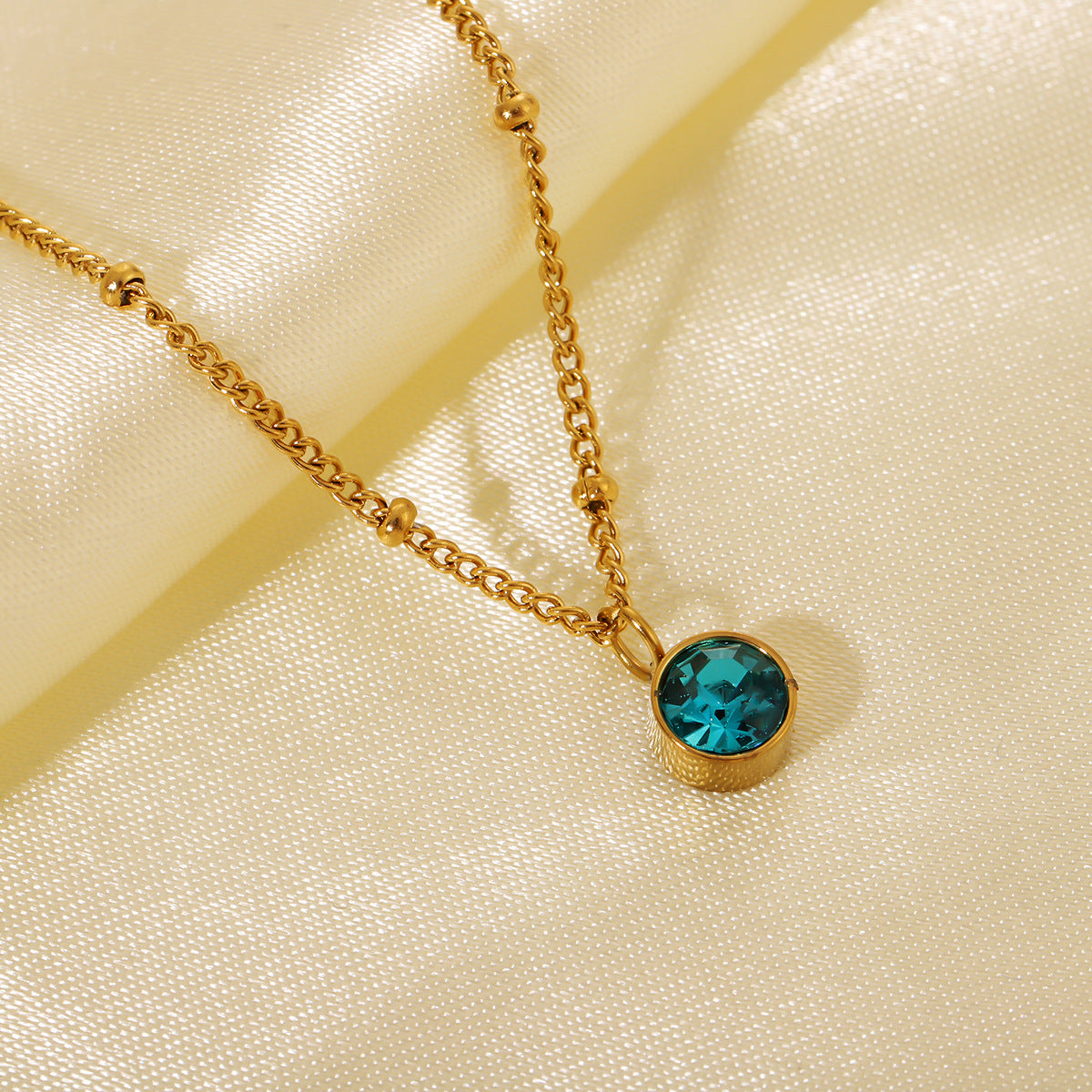 Elegant Topaz Necklace