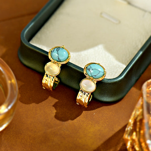 Elegant Turquoise Earrings