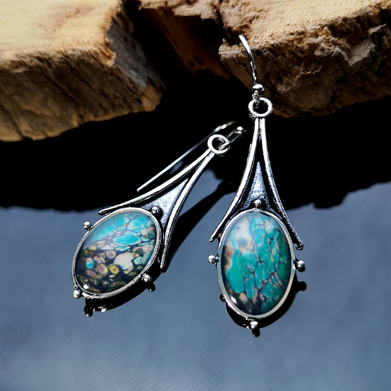 Elegant Turquoise Earrings