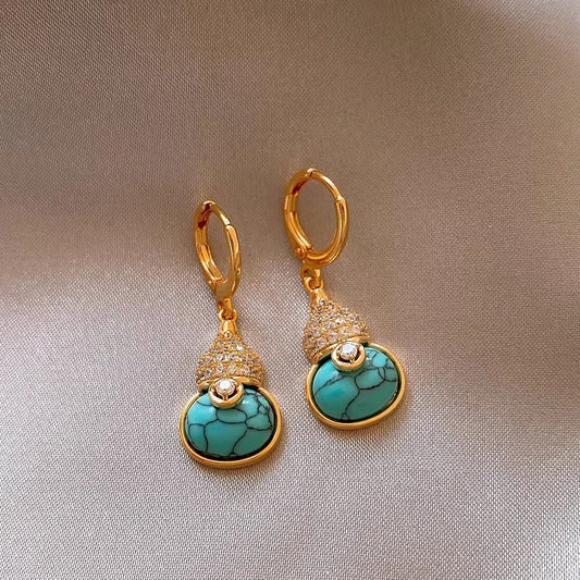 Elegant Turquoise Earrings