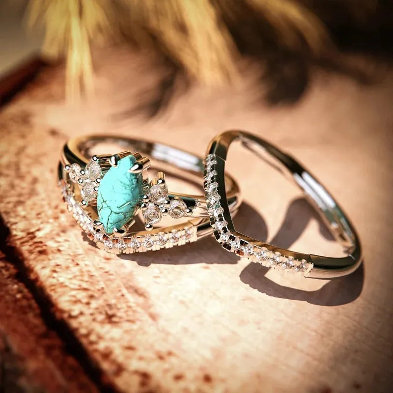 Elegant Turquoise Ring