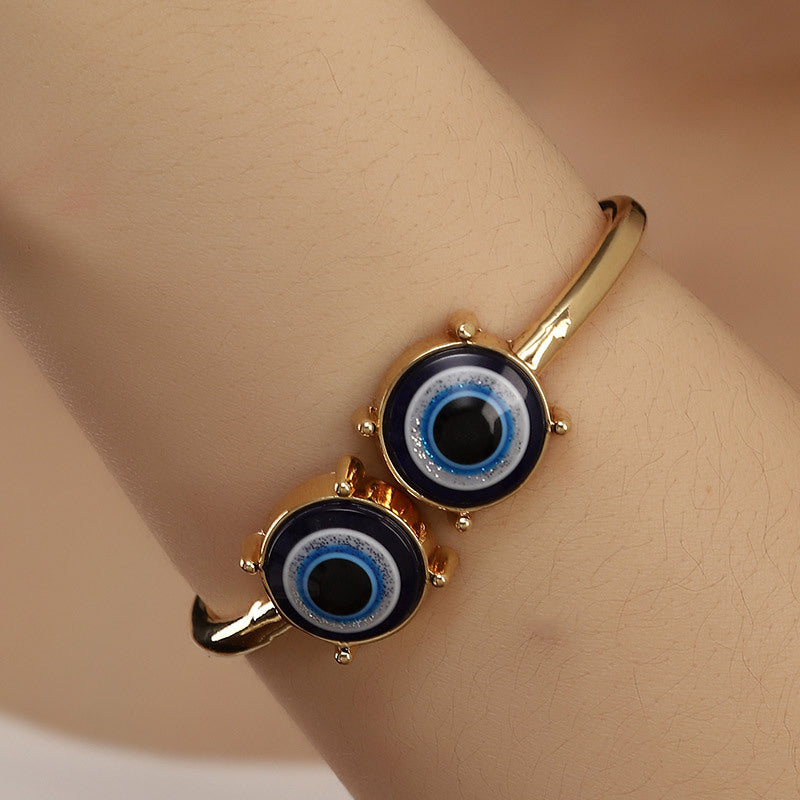 Evil Eye Gold Bracelet