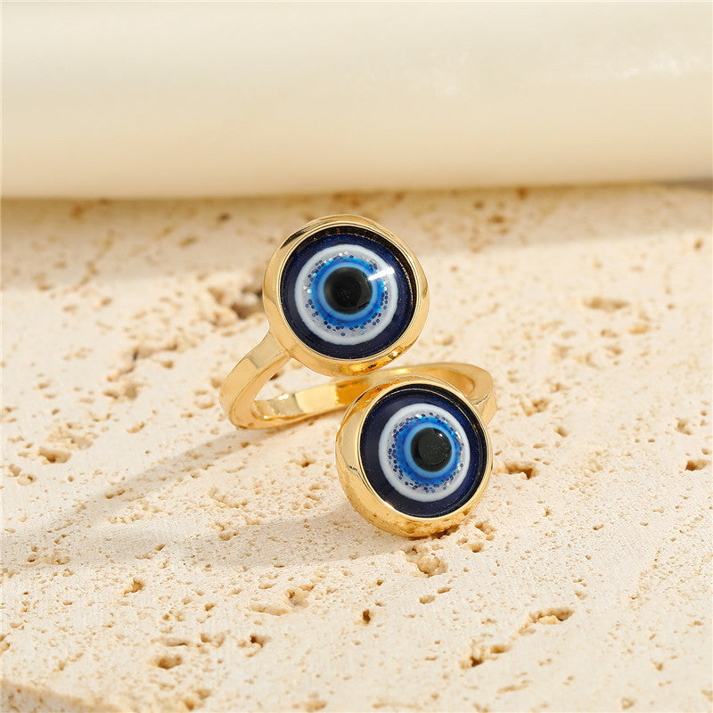 Evil Eye Statement Ring