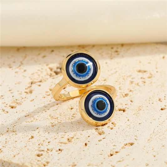 Evil Eye Statement Ring