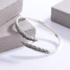 Feather Silver Bracelet