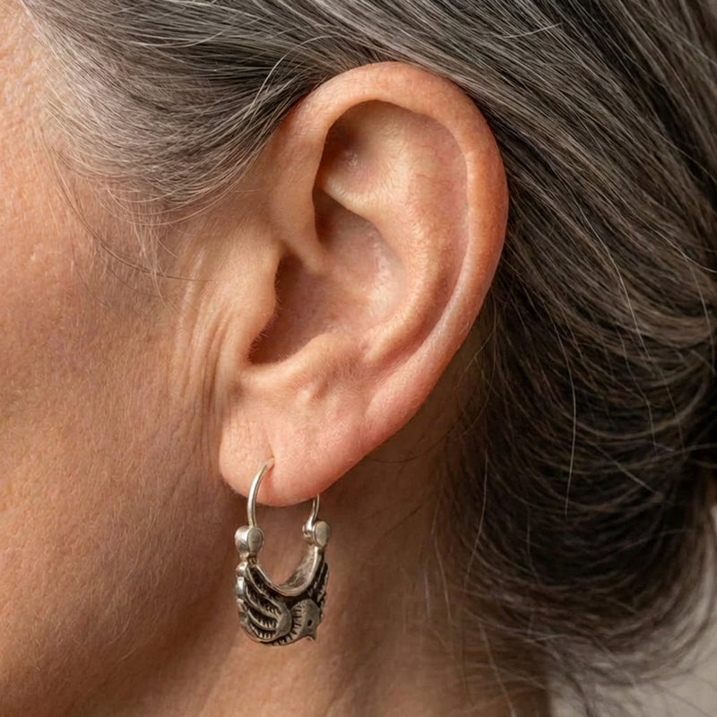 Vintage Bird Earrings