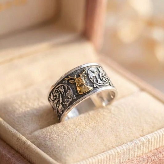 Elegant Deer Statement Bracelet