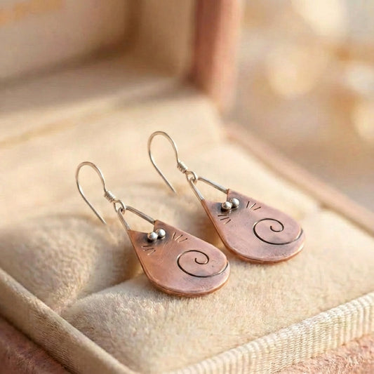 Handmade Cat Earrings