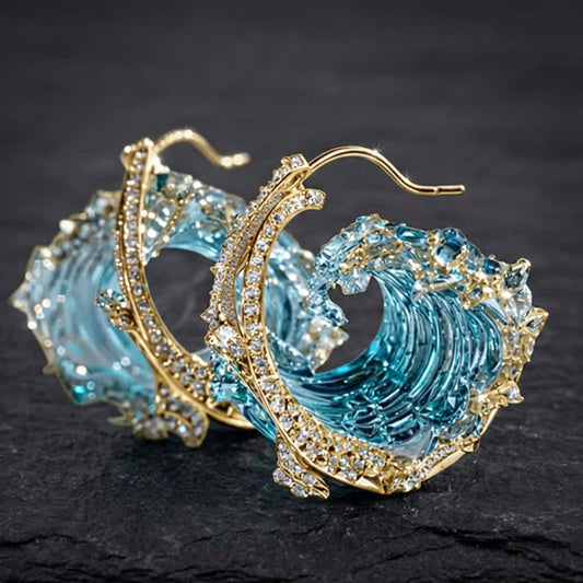 Ocean'S Oath Earrings Sustainable Ocean Inspired Jewelry
