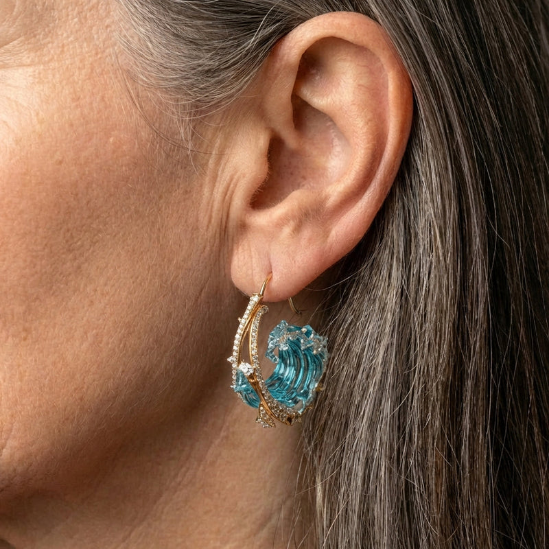 Beautiful Set of Earrings with Unique Style
