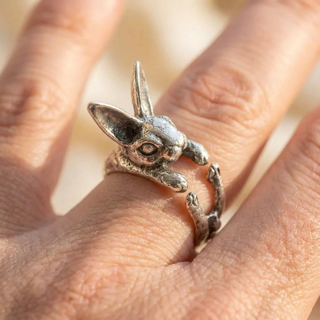 Vintage Rabbit Animal Ring