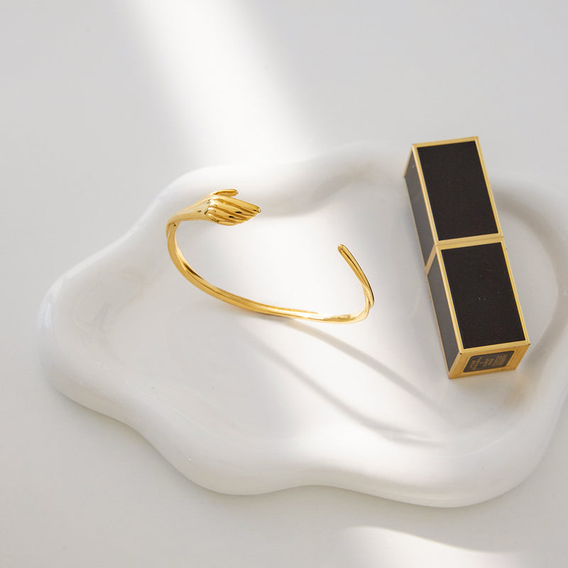Gold Hug Bracelet