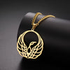 Gold Phoenix Necklace