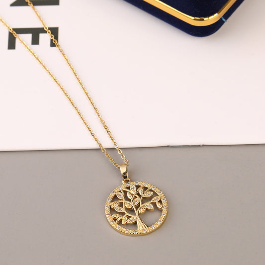 Gold Tree Of Life Necklace