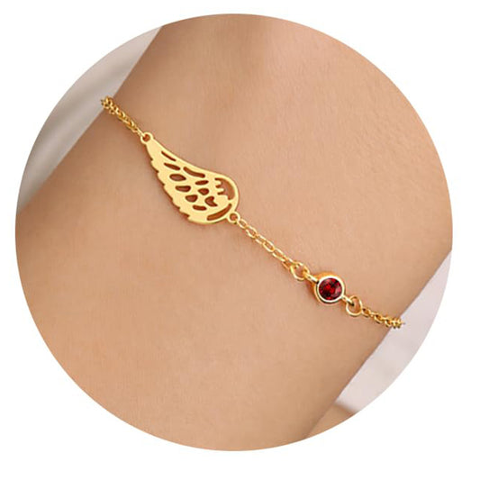 Gold Wing Bracelet