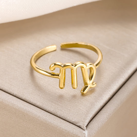 Gold Zodiac Ring