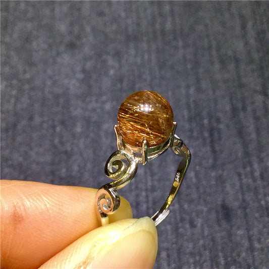 Golden Citrine Ring