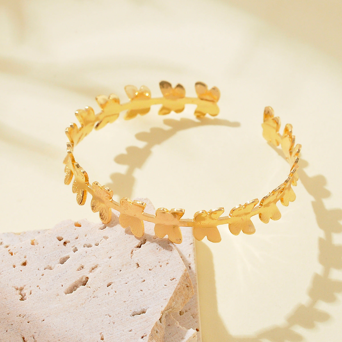 Golden Flower Bracelet