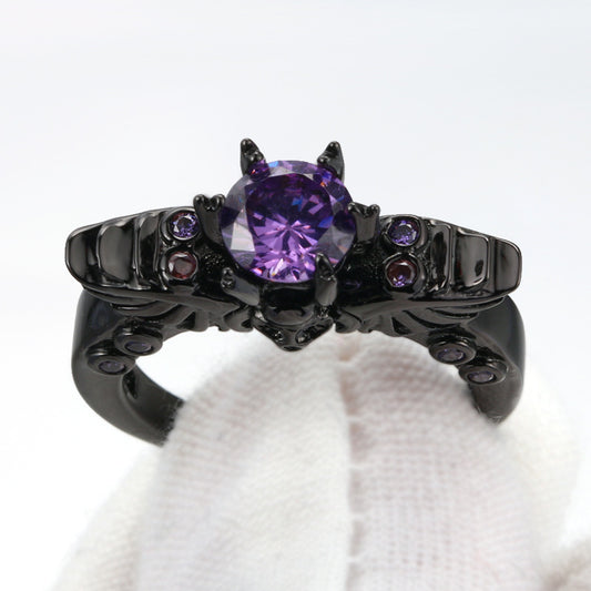Gothic Amethyst Ring