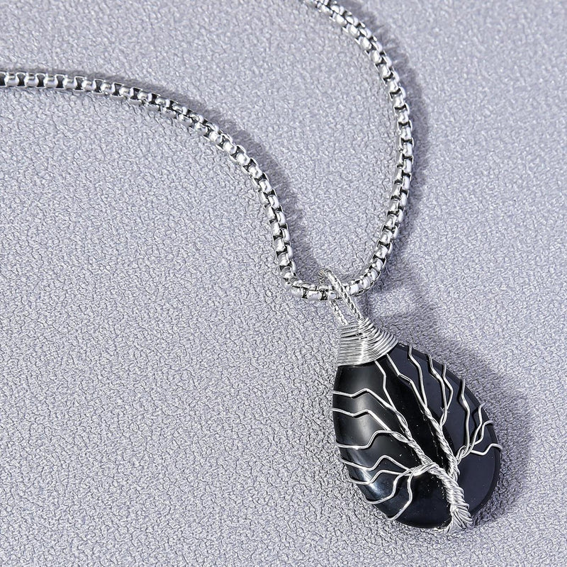 Handmade Black Onyx Necklace