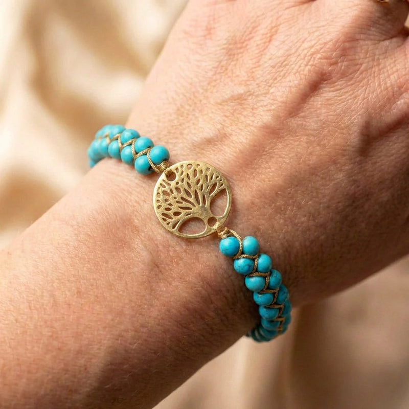 Handmade Turquoise Tree