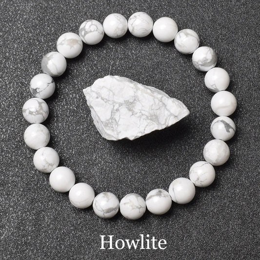Howlite Beaded Bracelet