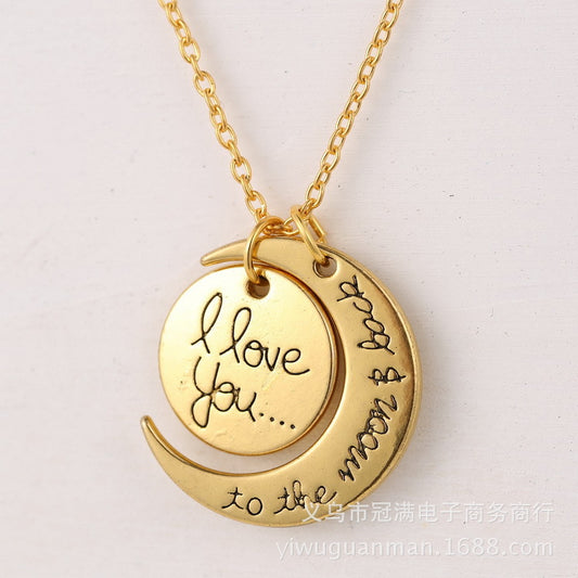 I Love You To The Moon Necklace