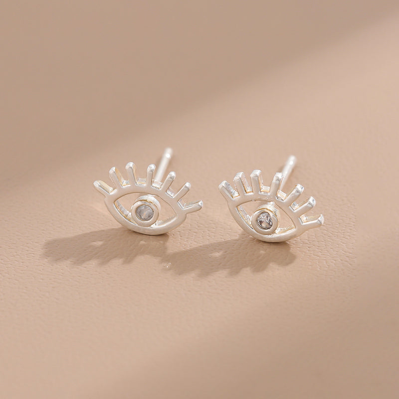 Minimalist Eye Earrings