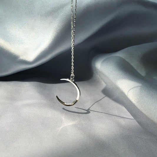 Minimalist Moon Necklace