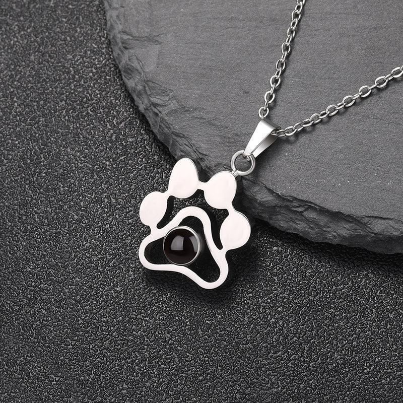 Minimalist Paw Necklace