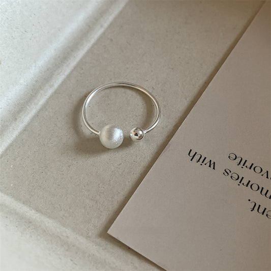Minimalist Pearl Ring