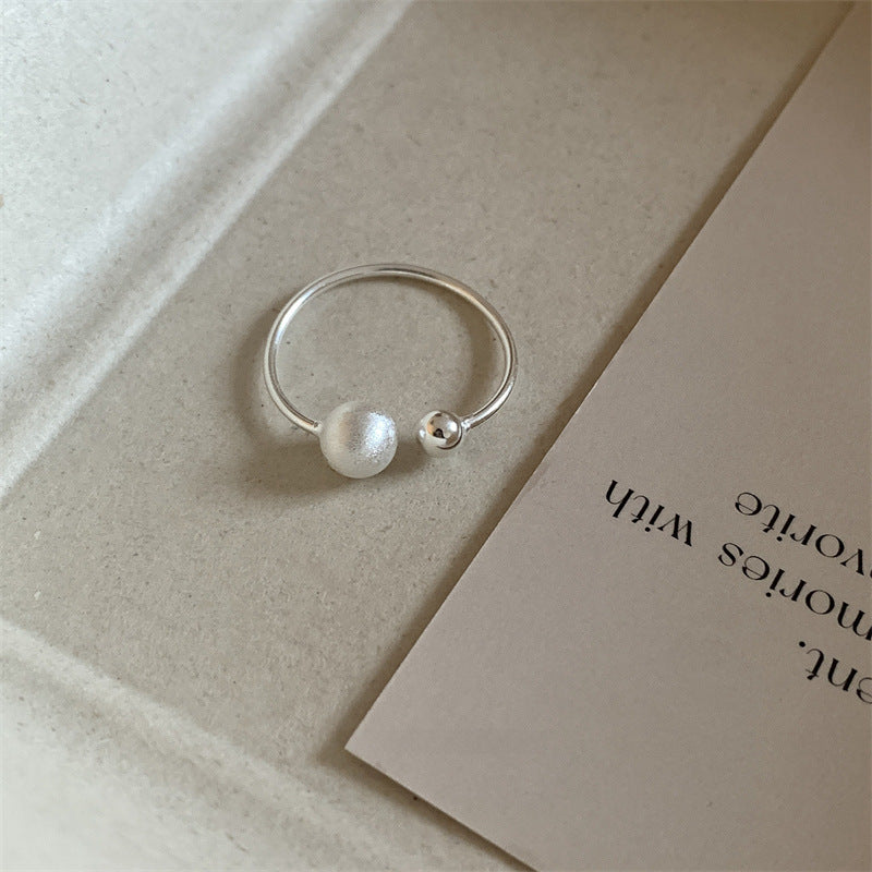 Minimalist Pearl Ring