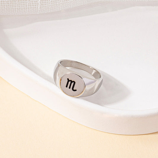 Minimalist Scorpio Ring