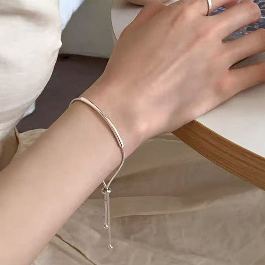 Minimalist Silver Bracelet