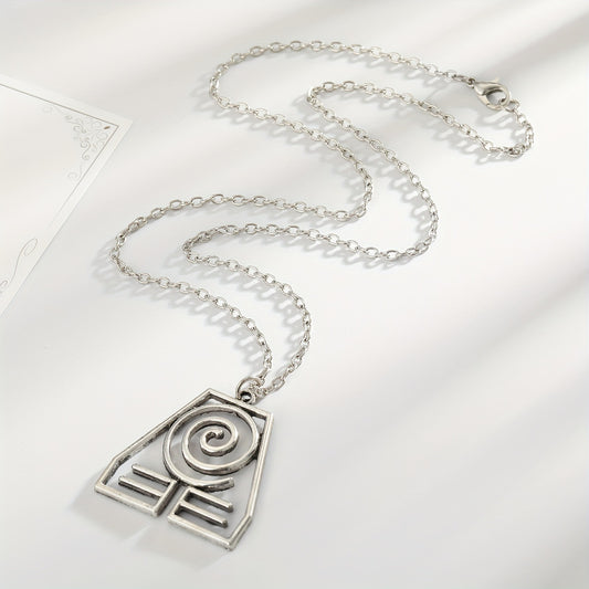 Minimalist Spiral Necklace