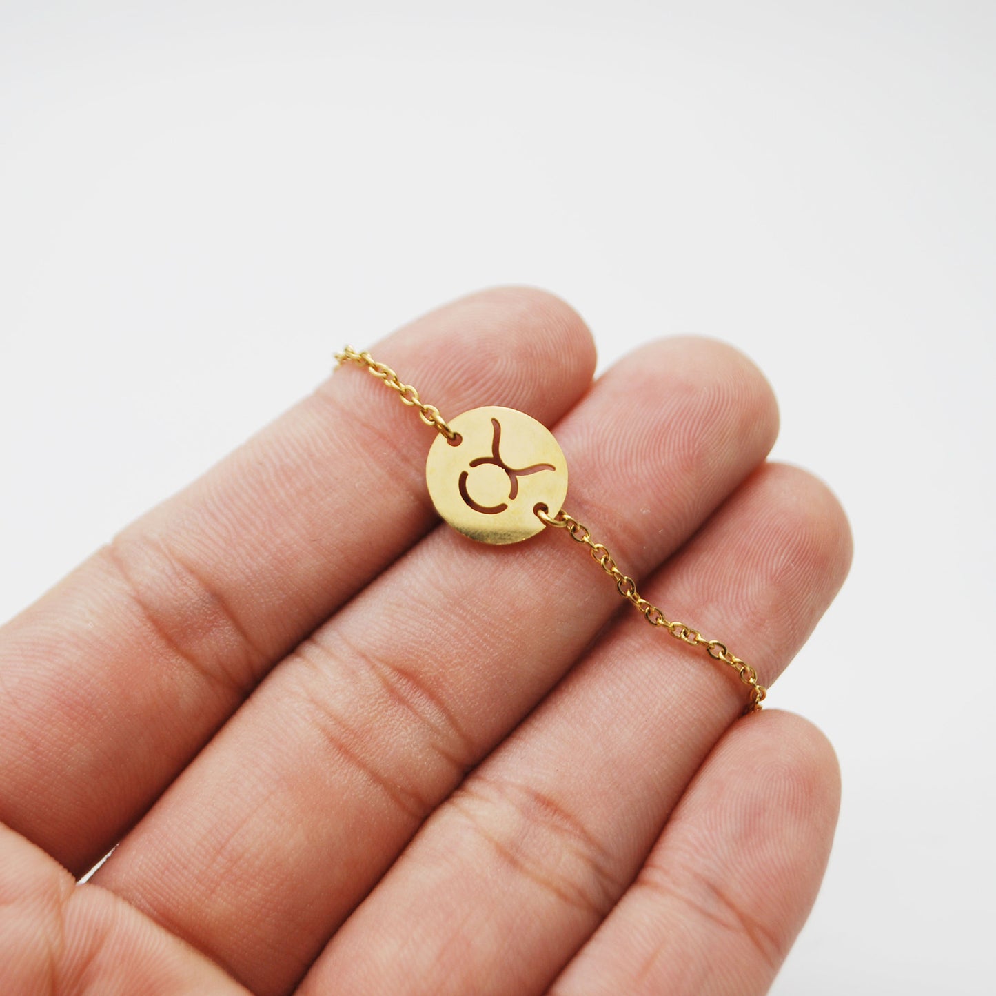 Minimalist Taurus Necklace