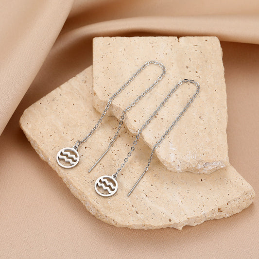 Minimalist Zodiac Earrings