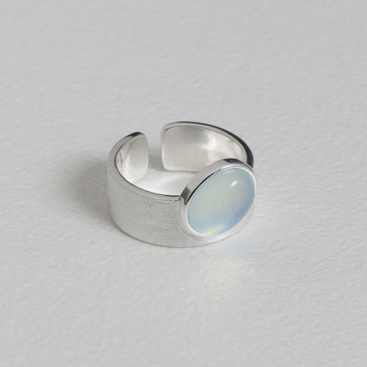 Modern Chalcedony Ring