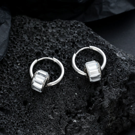 Modern Crystal Earrings