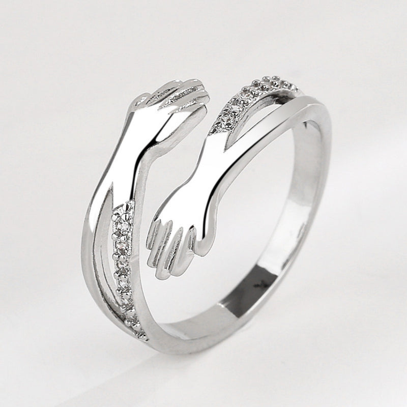 Modern Diamond Ring